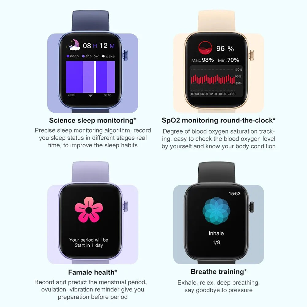 SMART WATCH MÚLTIPLES FUNCIONES