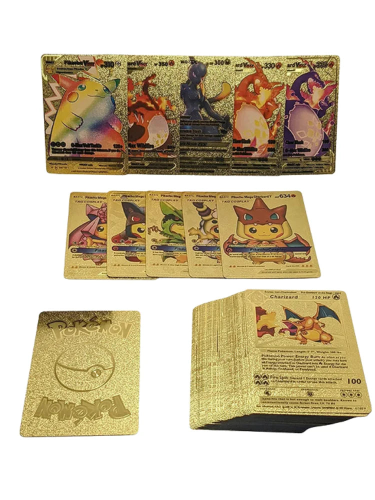 Cartas Pokémon 27 y 55 piezas